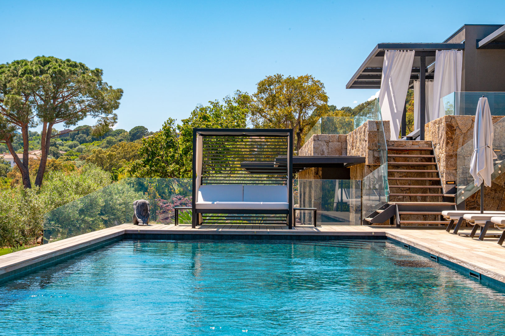 villa de luxe a st lucie corse