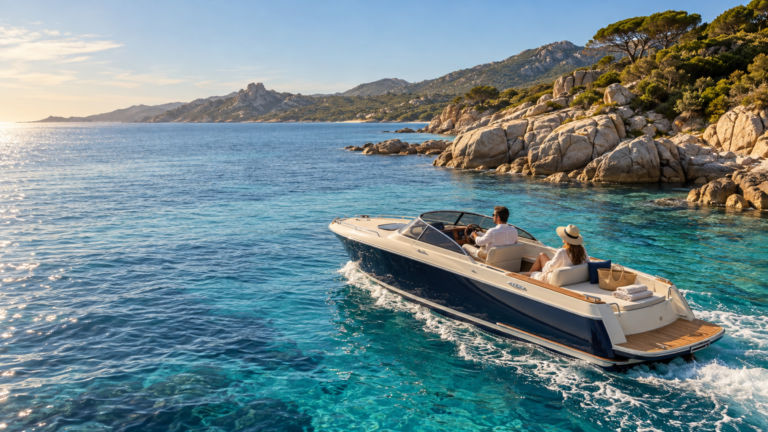 Excursion en bateau en Corse-du-Sud depuis Pinarello